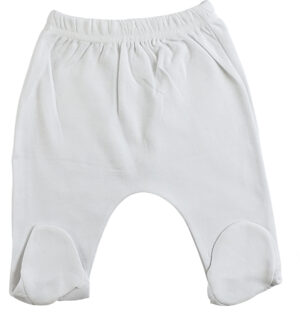 White Closed Toe Pants Cs_0536l