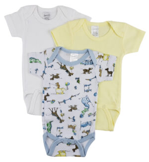 Short Sleeve One Piece 3 Pack Cs_0247s