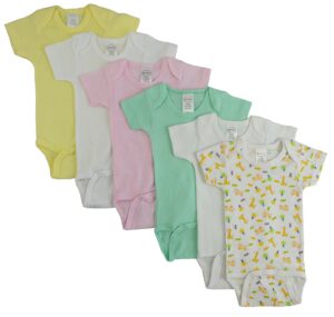 Pastel Girls Short Sleeve 6 Pack Cs_003nb_004nb