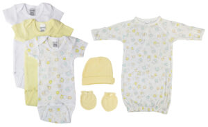 Unisex Baby 7 Pc  Sets Nc_0441s