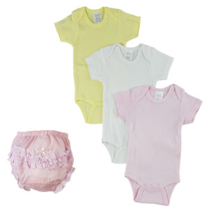 Pink Girl's Onezies And Fancy Pants Underwear Cs_0230s