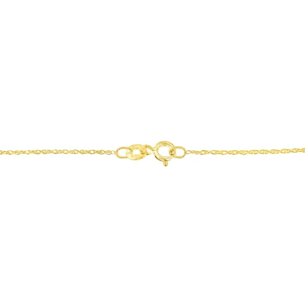 10K Yellow Gold Plated .925 Sterling Silver 1/10 Cttw Miracle Set Round Diamond 18" Pendant Necklace - Choice of Shapes - Image 17