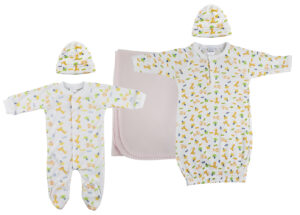 Girls Newborn Baby 5 Pc  Sets Nc_0962m