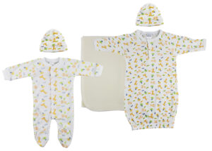 Unisex Newborn Baby 5 Pc  Sets Nc_0975l