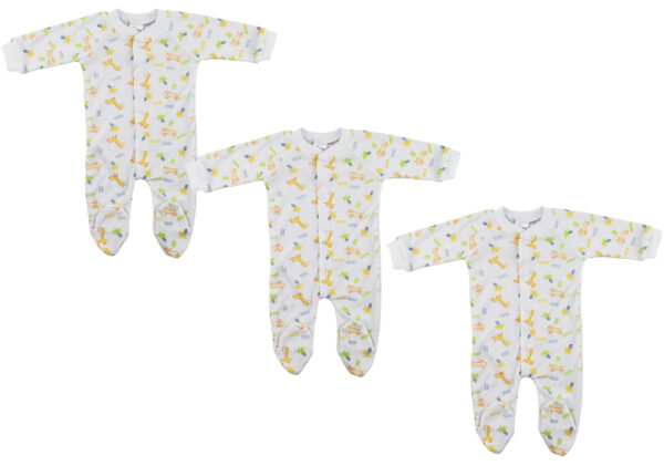 Unisex Closed-toe Sleep & Play (pack Of 3 ) Nc_0716s