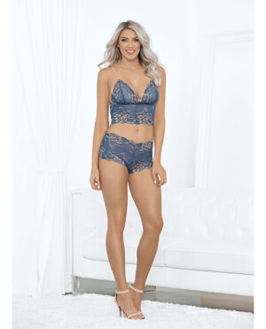 Two Toned Adjustable Strap Cami Set