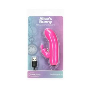 Power Bullet Alices Bunny 4in 10 Function Bullet