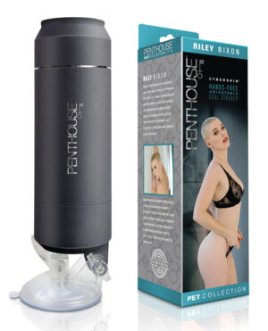 Penthouse Pet Cyberskin Hands Free Adjustable Dual Stroker