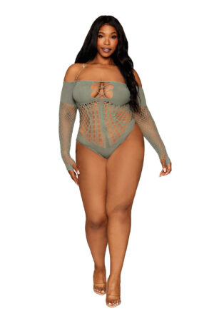 Long Sleeve Teddy - Size - Sage