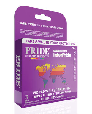 Pride Feather Thin Xl Condoms