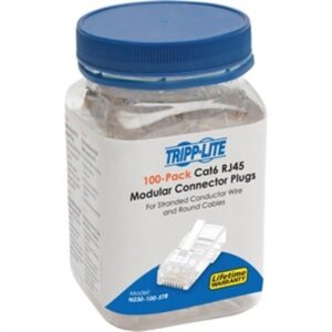 Cat6 RJ45 Modular Plugs Round