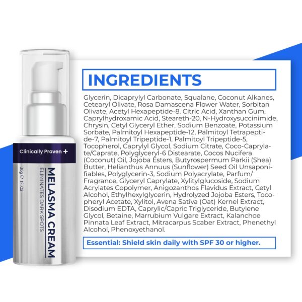 Dark Spot Remover for Face & Body | Melasma Cream & Age Spot Remover | for Skin Discoloration Post Blemish Marks Scars & Spots | Cream for Dark Spots - Image 2