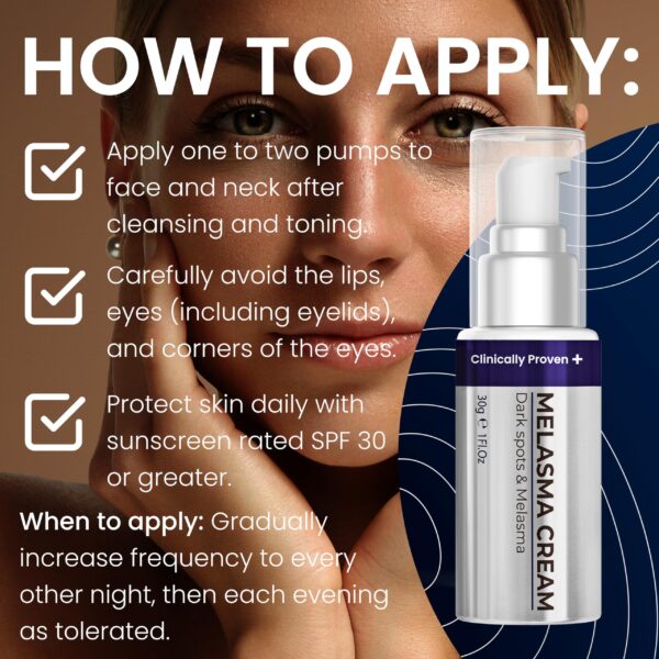 Dark Spot Remover for Face & Body | Melasma Cream & Age Spot Remover | for Skin Discoloration Post Blemish Marks Scars & Spots | Cream for Dark Spots - Image 3