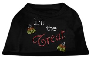 I'm The Treat Rhinestone Dog Shirt Black Xxxl (20)