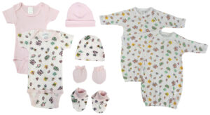 Newborn Baby Girl 8 Pc  Sets Nc_0605