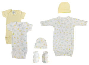 Unisex Newborn Baby 7 Pc  Sets Nc_0646