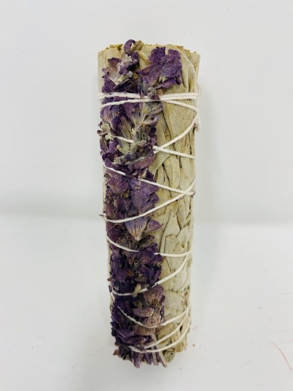 Bholi Sage Plus Sage Smudge Kit for Cleansing Home and Negative Energy Sage Smudging Kit of Dragon Blood Lavender and White Sage & Palo Santo - Image 2