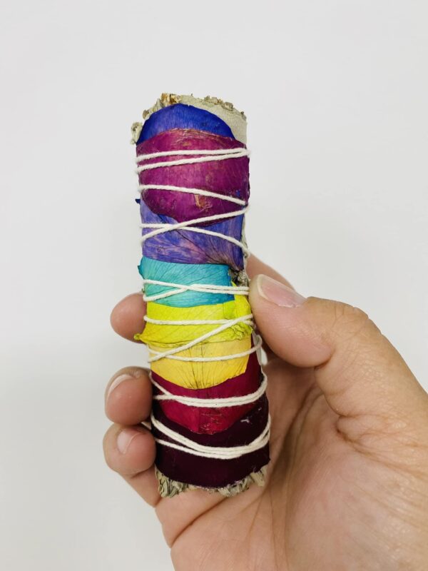 Bholi Sage Plus Sage Smudge Kit for Cleansing Home and Negative Energy Sage Smudging Kit of Dragon Blood Lavender and White Sage & Palo Santo - Image 3