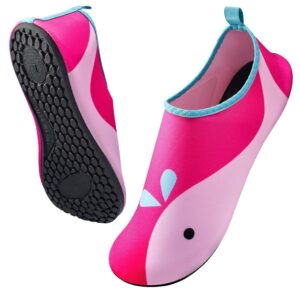 Quick Dry Aqua Socks for Adults and Children   Ideal Swim Shoes for Beach River Pool   Barefoot Comfort for Yoga & Surfing