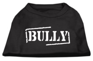 Bully Screen Printed Shirt  Black  Lg
