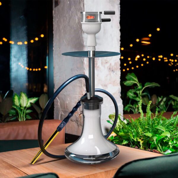 Premium Hookah Hose with Mouthpiece   60 Long Silicone Water Pipe Hose Washable with 15 Aluminum Easy Grip Mouthpiece   Modern Design Handle Won't Rust or Ghost Hookah Hose Silicone - Image 6