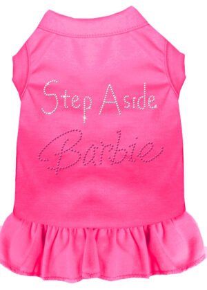 Step Aside Barbie Rhinestone Dress Black With Bright Pink Xxl
