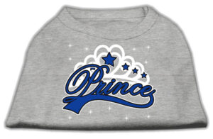 I'm A Prince Screen Print Shirts Grey Med