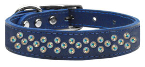 Sprinkles Ab Crystal Leather Blue 18