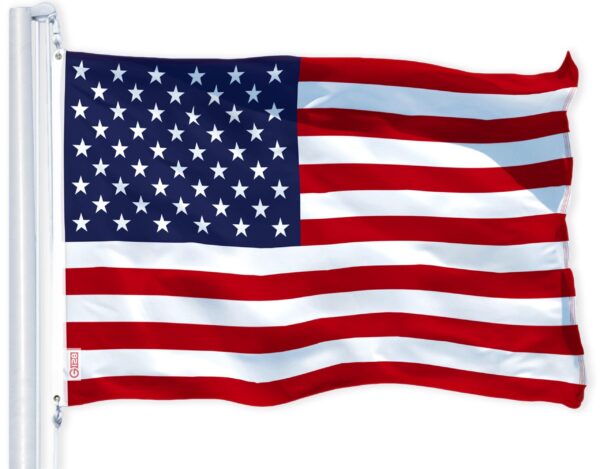 G128 Combo Pack: American USA Flag 3x5 Ft & Bosnia and Herzegovina Flag 3x5 Ft, Both Printed 150D Polyester, Indoor/Outdoor, Brass Grommets - Image 6