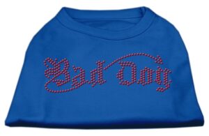 Bad Dog Rhinestone Shirts Blue Xxl (18)
