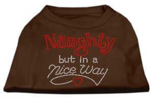 Naughty But Nice Rhinestone Shirts Brown Xxxl (20)