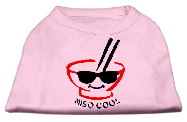 Miso Cool Screen Print Shirts Pink Xxxl