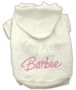 Step Aside Barbie Hoodies Cream Xl (16)