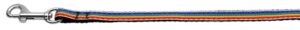 Rainbow Striped Nylon Collars Rainbow Stripes 3/8 Wide 6ft Lsh