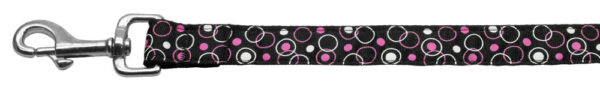 Retro Nylon Ribbon Collar Black 1 Wide 4ft Lsh