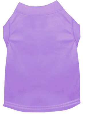 Plain Pet Shirts Lavender 5x