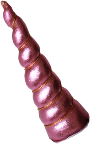 Unicorn Horn For Small And Medium Pets Metallic Light Pink