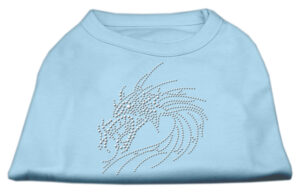 Studded Dragon Shirts Baby Blue Xl