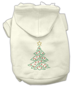 Christmas Tree Hoodie Cream Xxxl(20)