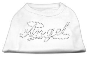 Angel Rhinestud Shirt White M