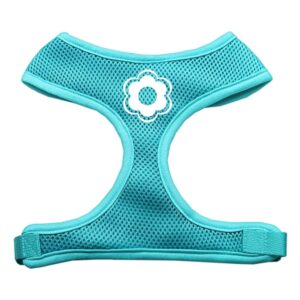 Daisy Design Soft Mesh Pet Harness Aqua Small