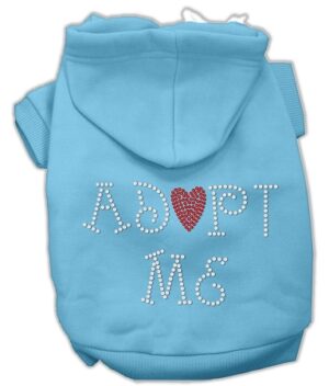 Adopt Me Rhinestone Hoodie Baby Blue Xxl (18)