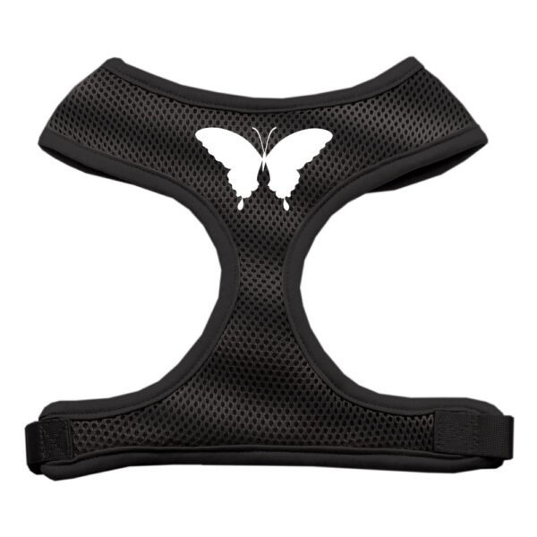 Butterfly Design Soft Mesh Pet Harness Black Extra Large