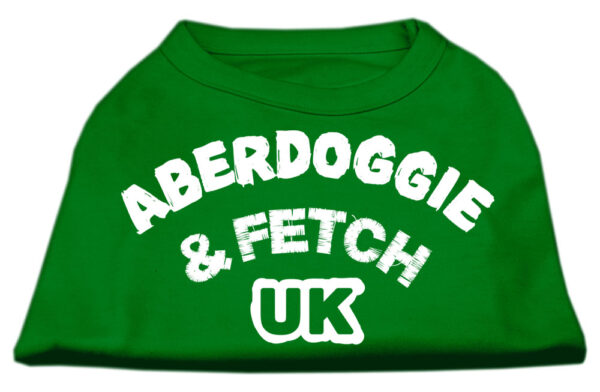 Aberdoggie Uk Screenprint Shirts Emerald Green Sm (10)