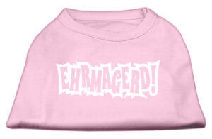 Ehrmagerd Screen Print Shirt Light Pink Xxxl (20)