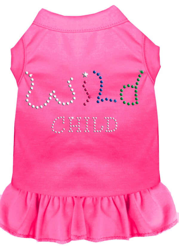 Rhinestone Wild Child Dress Bright Pink Xxxl