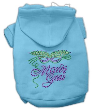 Mardi Gras Rhinestud Hoodies Baby Blue Xl (16)