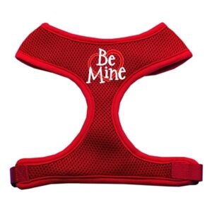 Be Mine Soft Mesh Pet Harness Red Medium
