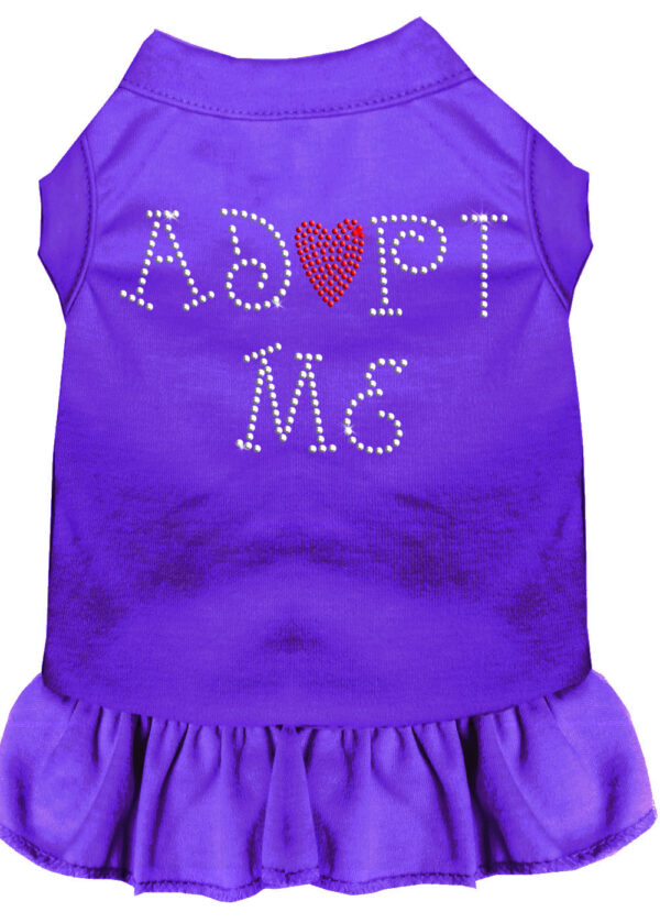Adopt Me Rhinestone Dress Purple Xxl