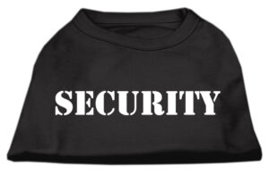 Security Screen Print Shirts Black 4x (22)